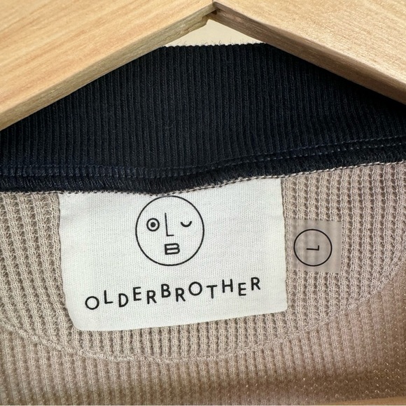 Olderbrother Waffle Ringer Tee - Picture 6 of 8
